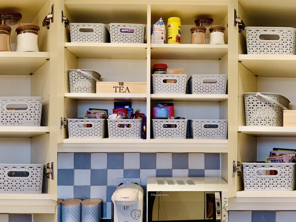 Organise Your Home - Kitchen Baskets