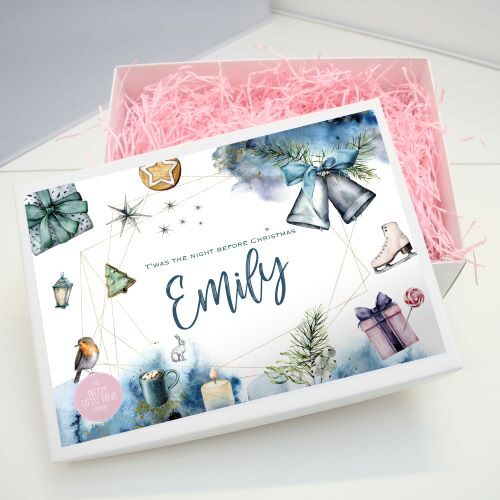 Pretty Little Treats Personalised Christmas Eve Box for her