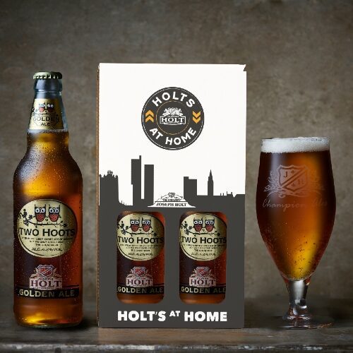 Two Hoots Beer box