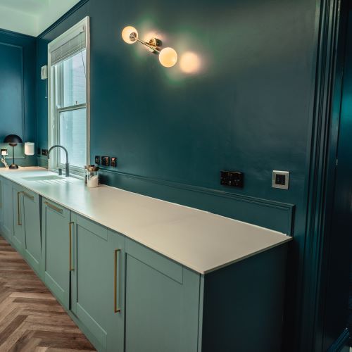 Perfect Blue Paint For Your Kitchen