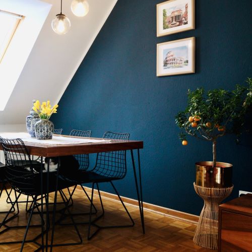 Perfect Blue Paint - Dining Room