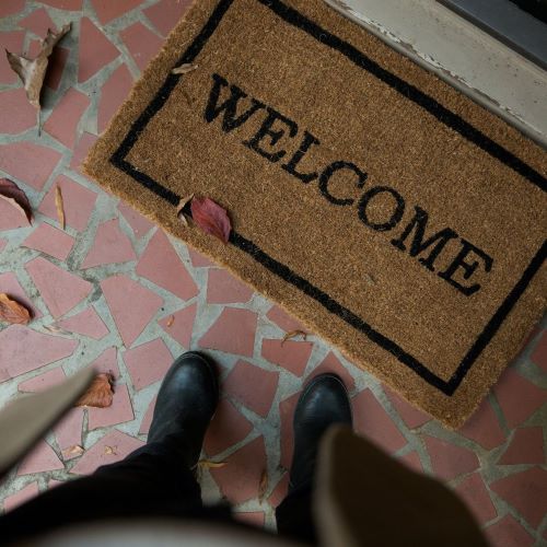 Home Entrance - Welcome