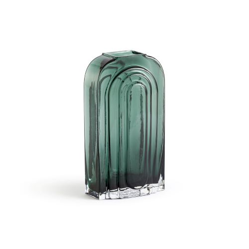 green homeware: green glass vase