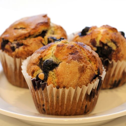 Blueberry and White Chocolate Muffin Recipe