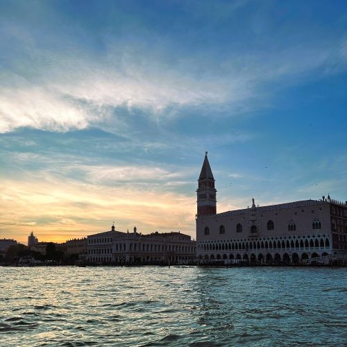Doge's Palace when getting the water bus