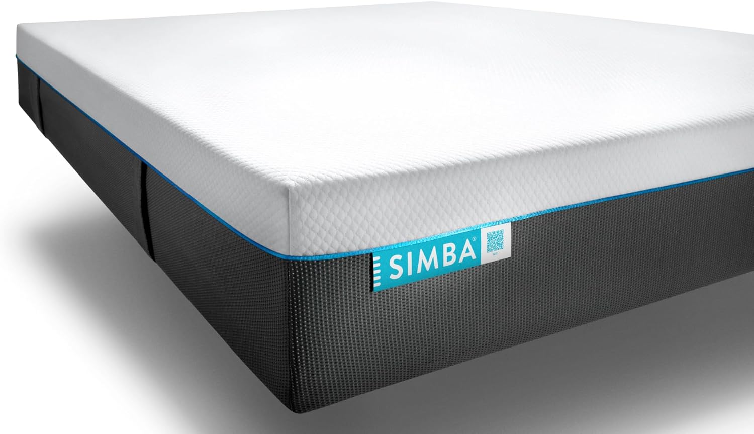 Simba Hybrid mattress on bed frame – King size with soft zip-off cover