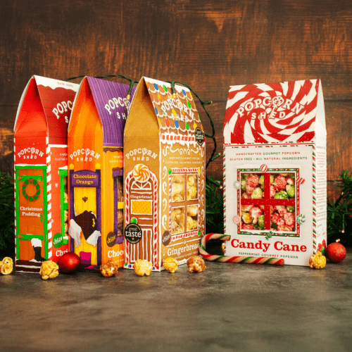 Popcorn Christmas flavours